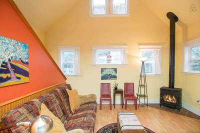 The Loft: the living room